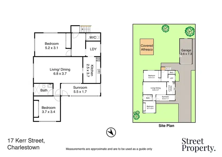 Floorplan of Homely house listing, 17 Kerr Street, Charlestown NSW 2290