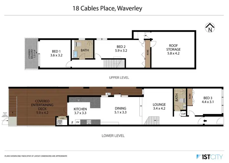 Floorplan of Homely house listing, 18 Cables Place, Waverley NSW 2024
