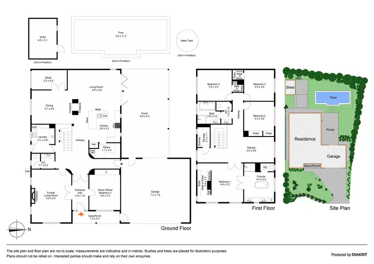 Floorplan of Homely house listing, 27 Blackwood Place, Sunbury VIC 3429
