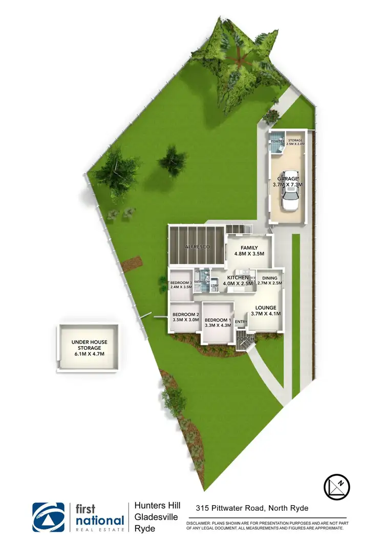 Floorplan of Homely house listing, 315 Pittwater Road, North Ryde NSW 2113