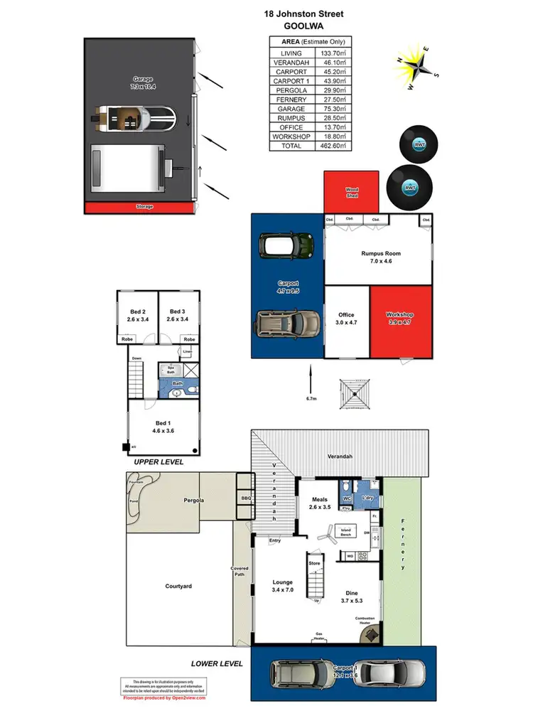 Floorplan of Homely house listing, 18 Johnston Street, Goolwa SA 5214