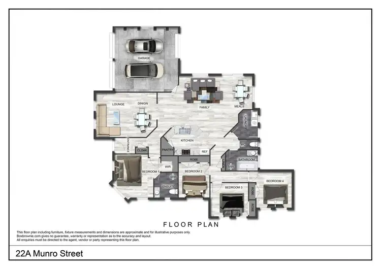 Floorplan of Homely house listing, 22A Munro Street, Windradyne NSW 2795