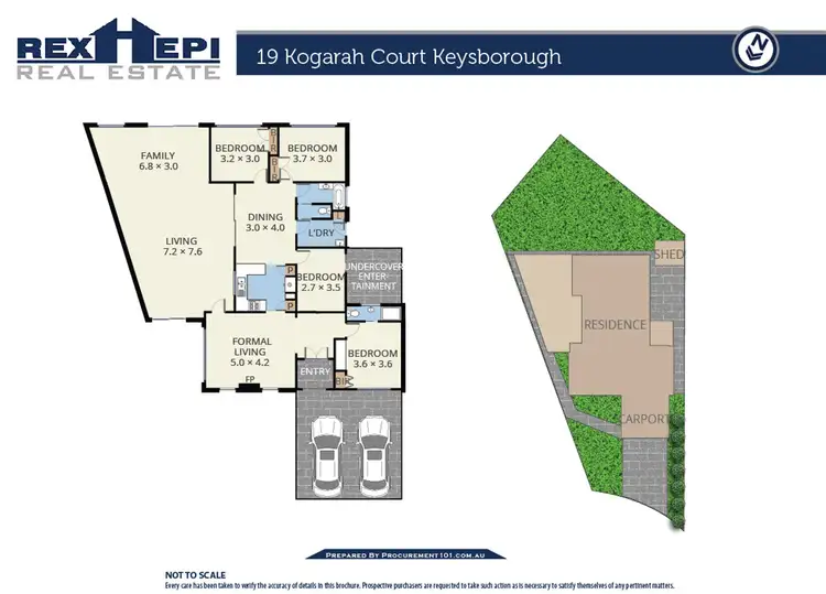 Floorplan of Homely house listing, 19 Kogarah Court, Keysborough VIC 3173