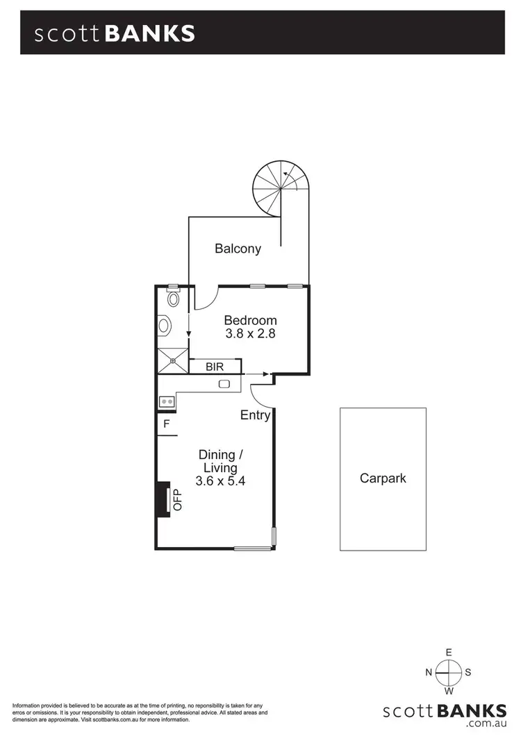 Floorplan of Homely apartment listing, 5/62 Simpson Street, East Melbourne VIC 3002
