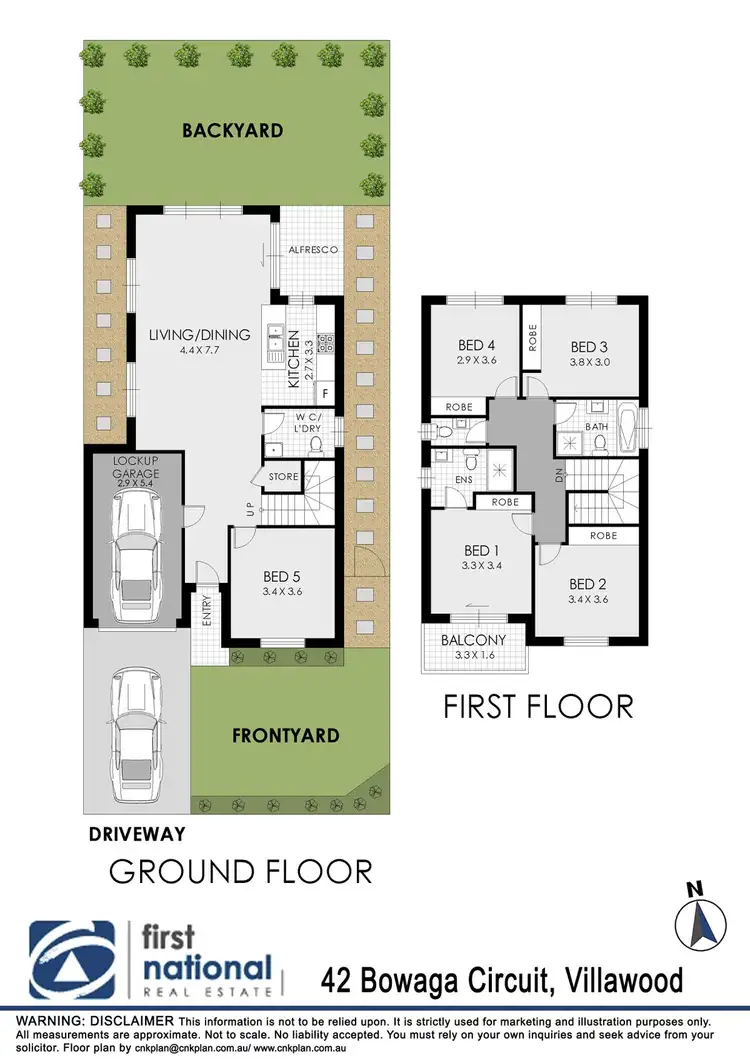 Floorplan of Homely house listing, 42 Bowaga circuit, Villawood NSW 2163