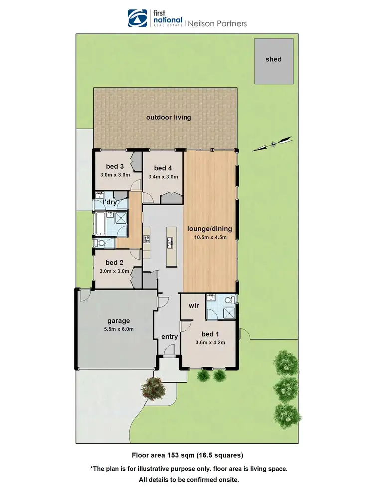Floorplan of Homely house listing, 48 Bateman Grove, Hampton Park VIC 3976