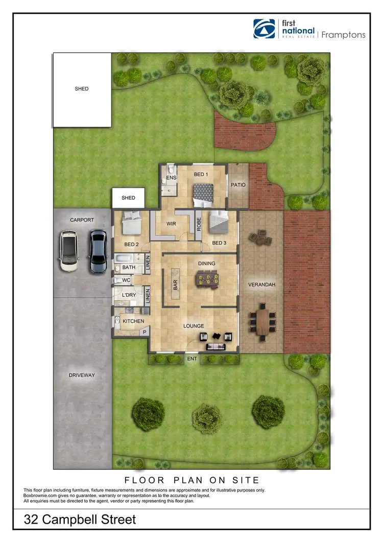 Floorplan of Homely house listing, 32 Campbell Street, Braitling NT 870