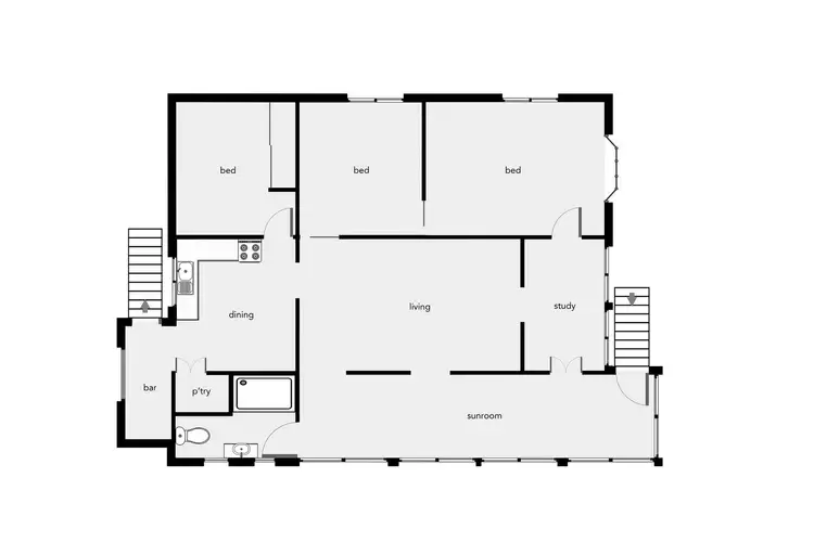 Floorplan of Homely house listing, 137 Buchan Street, Bungalow QLD 4870