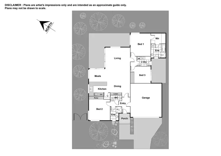 Floorplan of Homely villa listing, 2 Le Hunte Street, Deakin ACT 2600