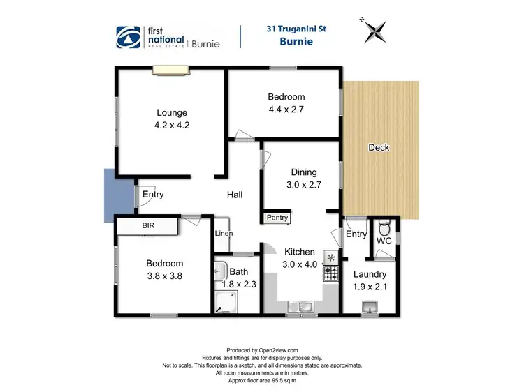 Floorplan of Homely house listing, 31 Truganini Street, Montello TAS 7320