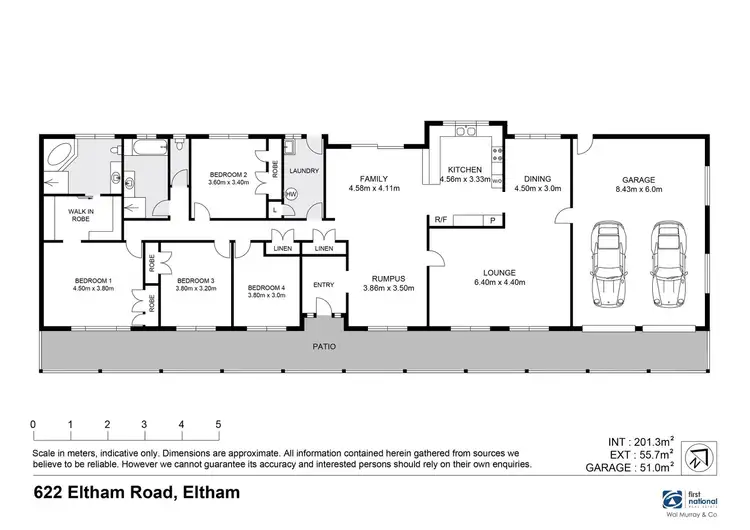 Floorplan of Homely rural property listing, 622 Eltham Road, Eltham NSW 2480