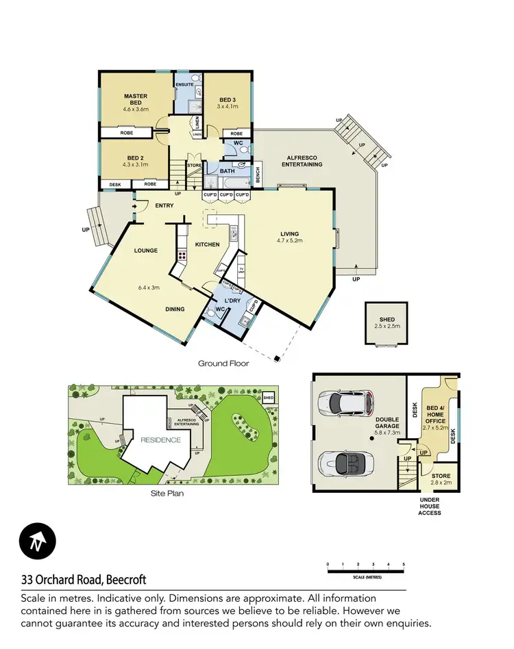 Floorplan of Homely house listing, 33 Orchard Road, Beecroft NSW 2119