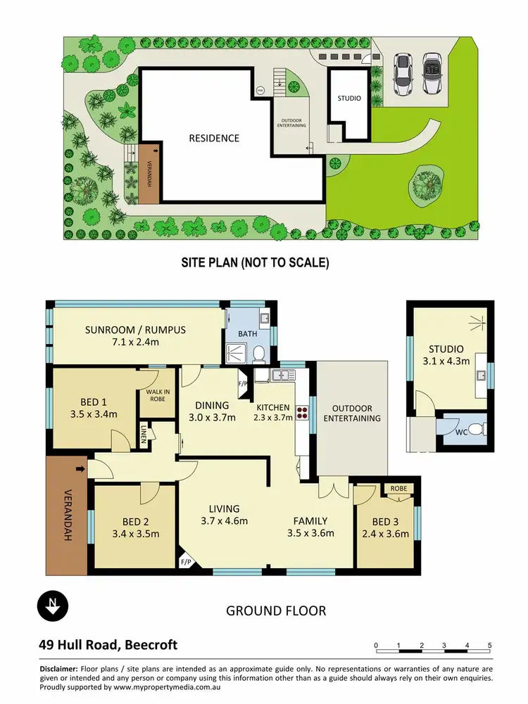 Floorplan of Homely house listing, 49 Hull Road, Beecroft NSW 2119