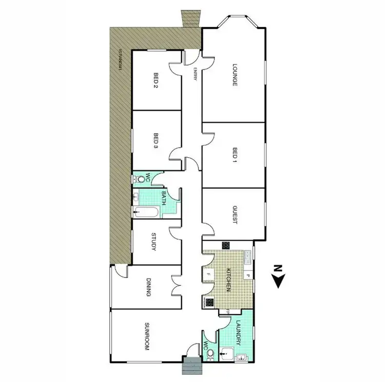 Floorplan of Homely house listing, 36 Grampian Street, Yass NSW 2582