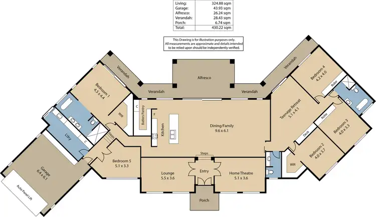 Floorplan of Homely house listing, 14 Middleton Road, Cockatoo Valley SA 5351