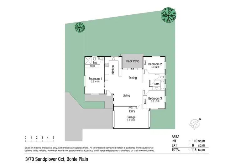 Floorplan of Homely house listing, 3/70 SANDPLOVER CIRCUIT, Bohle Plains QLD 4817