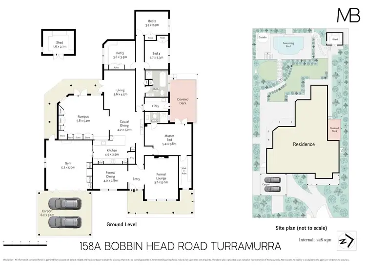 Floorplan of Homely house listing, 158A Bobbin Head Road, Turramurra NSW 2074