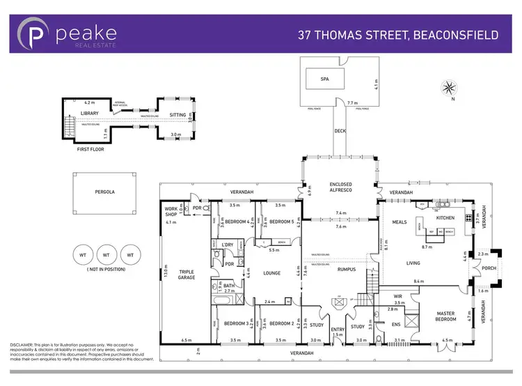 Floorplan of Homely house listing, 37 Thomas Street, Beaconsfield VIC 3807