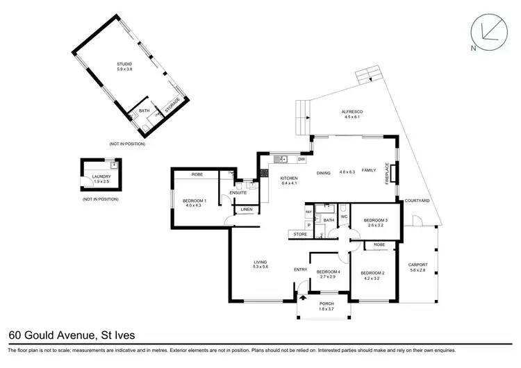 Floorplan of Homely house listing, 60 Gould Avenue, St Ives NSW 2075