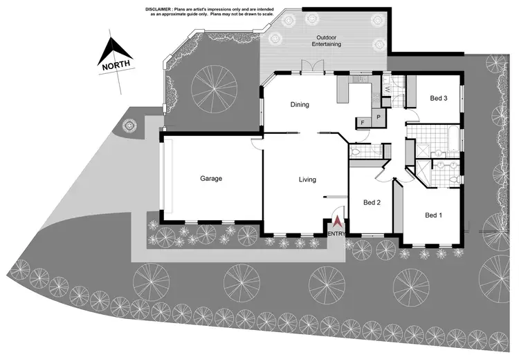 Floorplan of Homely house listing, 10a Frome Street, Narrabundah ACT 2604