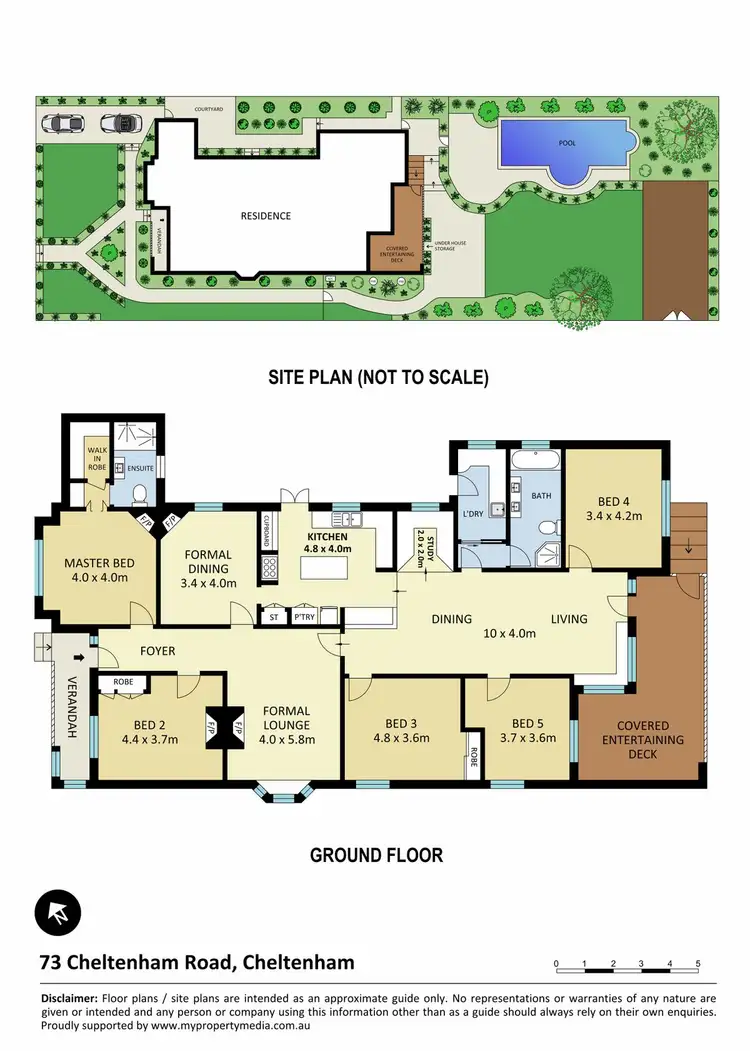 Floorplan of Homely house listing, 73 Cheltenham Road, Cheltenham NSW 2119