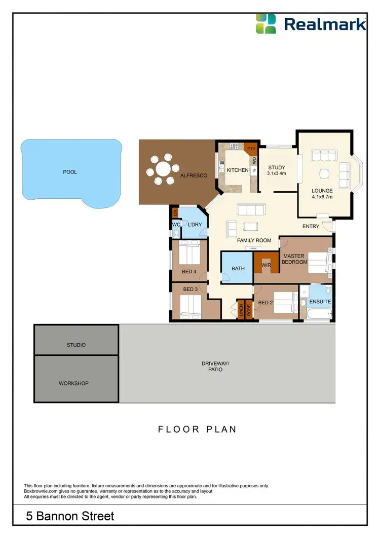 Floorplan of Homely house listing, 5 Bannon Street, Singleton WA 6175
