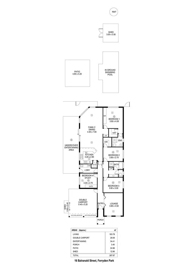 Floorplan of Homely house listing, 16 Balranald Street, Ferryden Park SA 5010