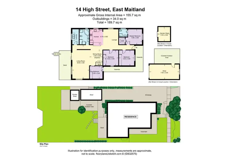 Floorplan of Homely house listing, 14 High Street, East Maitland NSW 2323