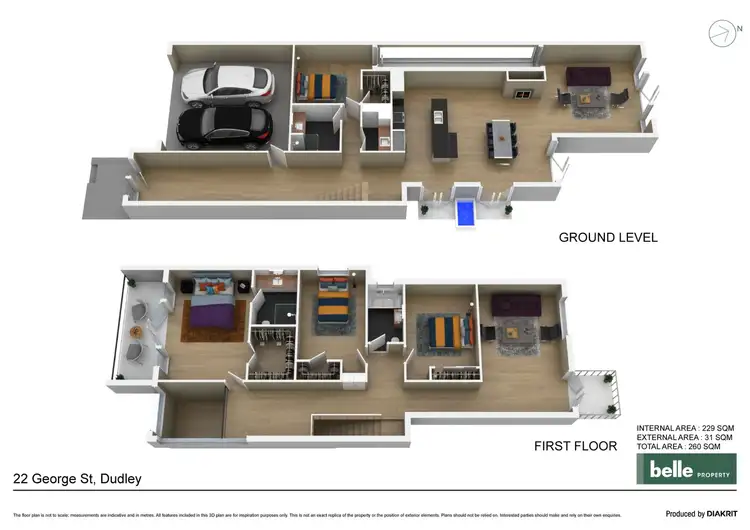 Floorplan of Homely house listing, 22 George Street, Dudley NSW 2290