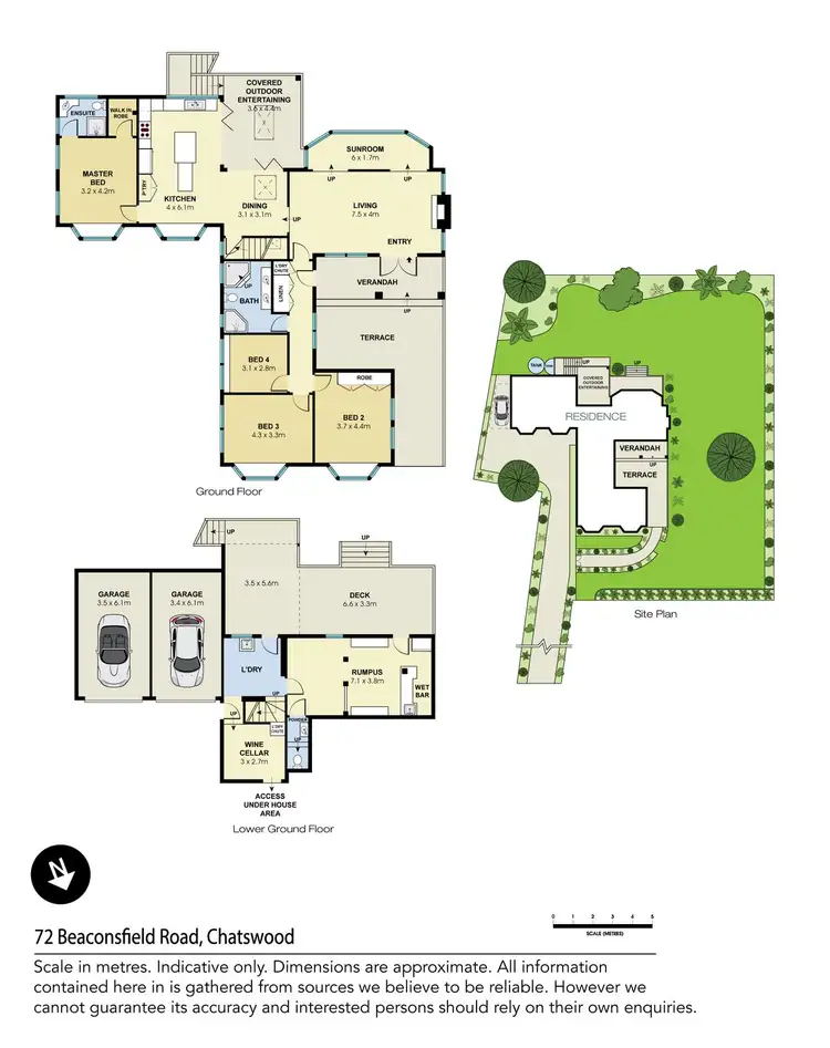 Floorplan of Homely house listing, 72 Beaconsfield Road, Chatswood NSW 2067