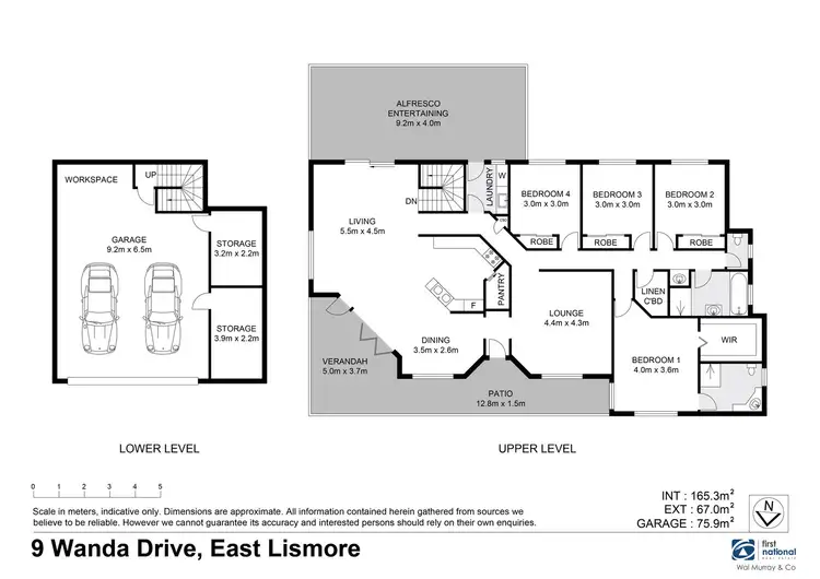 Floorplan of Homely house listing, 9 Wanda Drive, East Lismore NSW 2480