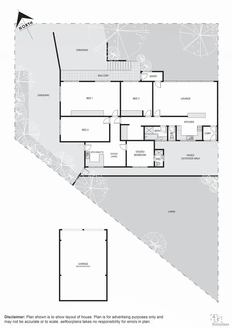 Floorplan of Homely house listing, 4 Jacka Crescent, Campbell ACT 2612