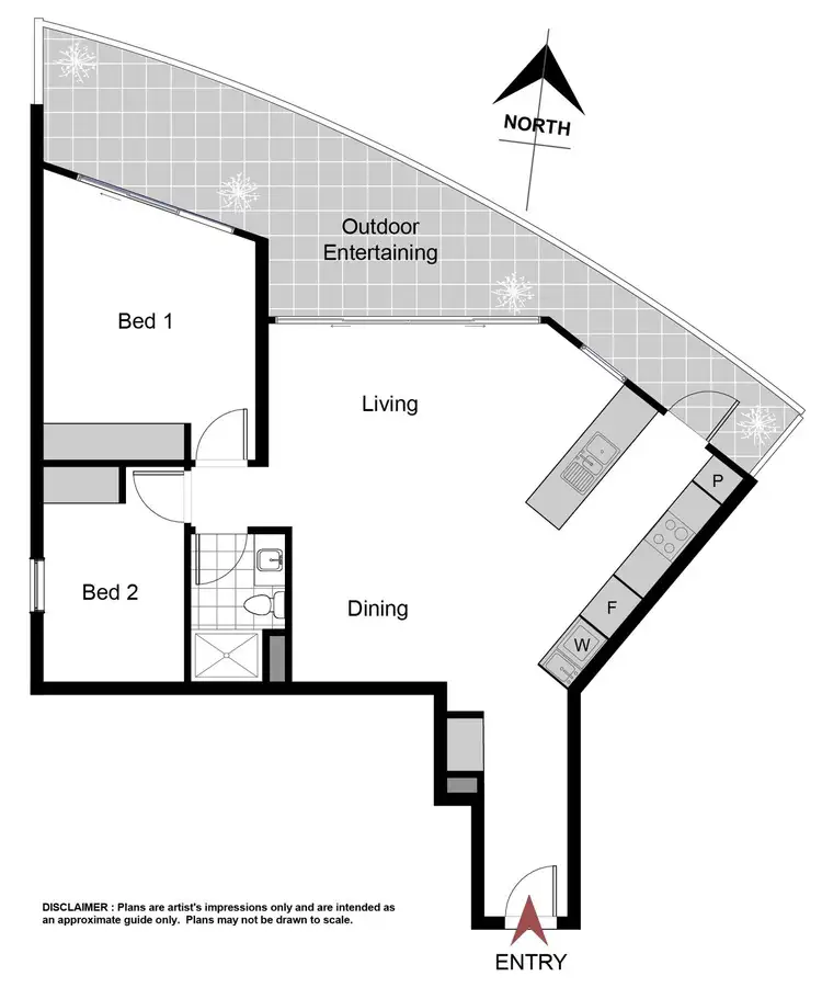 Floorplan of Homely house listing, 210/1 Mouat Street, Lyneham ACT 2602