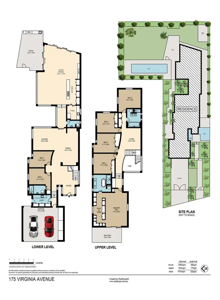 Floorplan of Homely house listing, 175 Virginia Avenue, Hawthorne QLD 4171