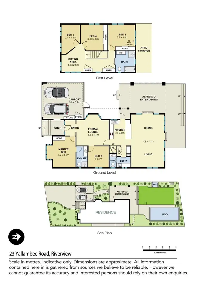 Floorplan of Homely house listing, 23 Yallambee Road, Riverview NSW 2066