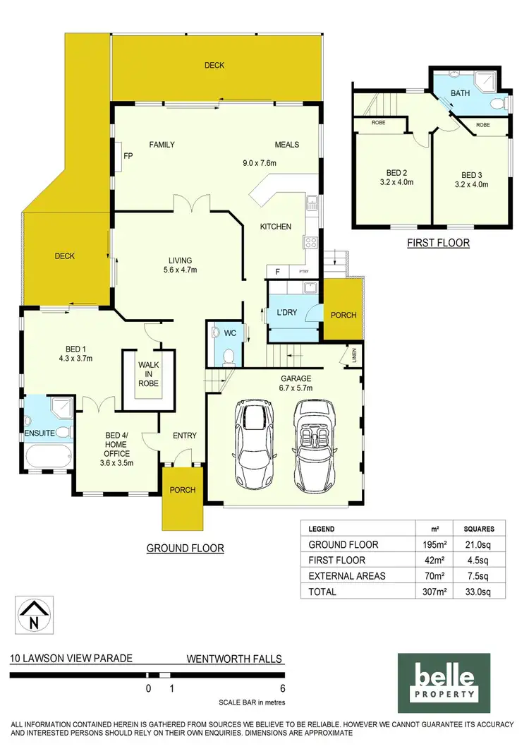 Floorplan of Homely house listing, 10 Lawson View Parade, Wentworth Falls NSW 2782