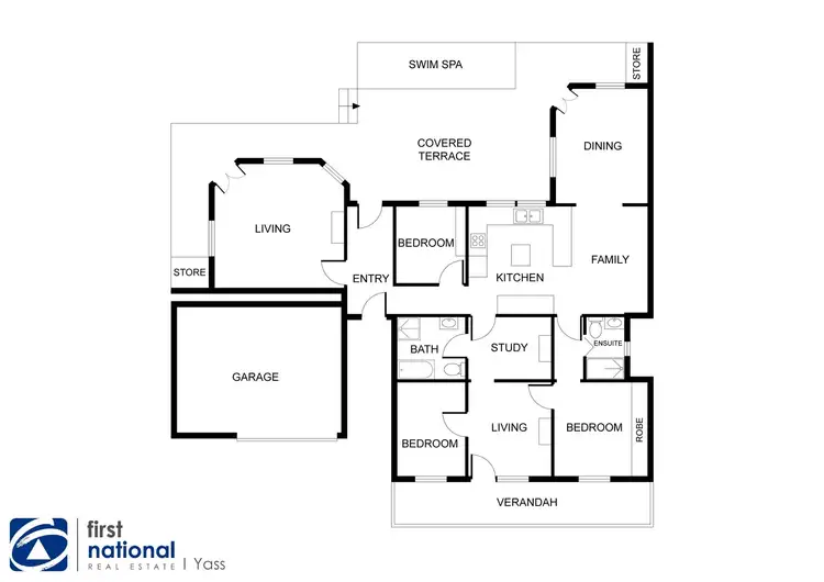 Floorplan of Homely house listing, 97 Shaw Street, Yass NSW 2582