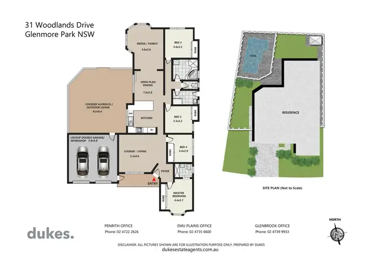 Floorplan of Homely house listing, 31 Woodlands Drive, Glenmore Park NSW 2745