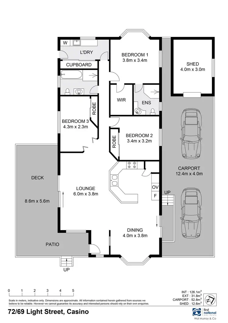 Floorplan of Homely house listing, 72/69 Light Street, Casino NSW 2470