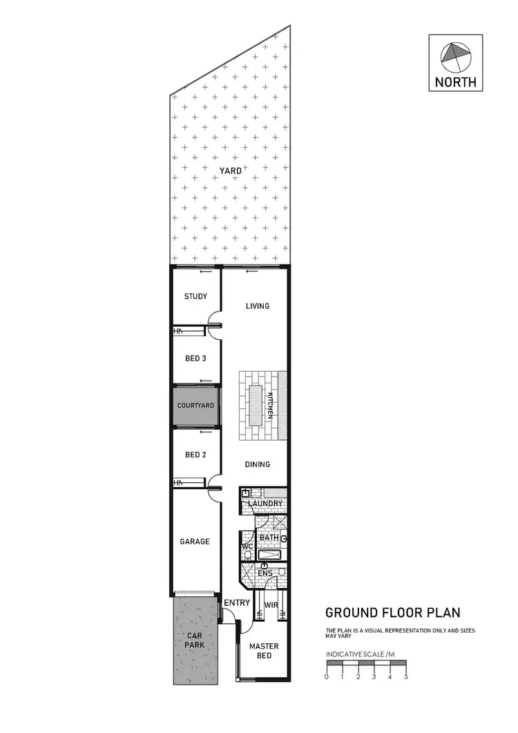 Floorplan of Homely apartment listing, 4/31 Tallara Parkway, Narrabundah ACT 2604