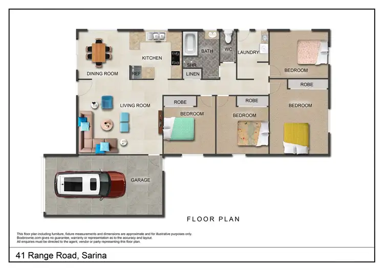 Floorplan of Homely house listing, 41 Range Road, Sarina QLD 4737