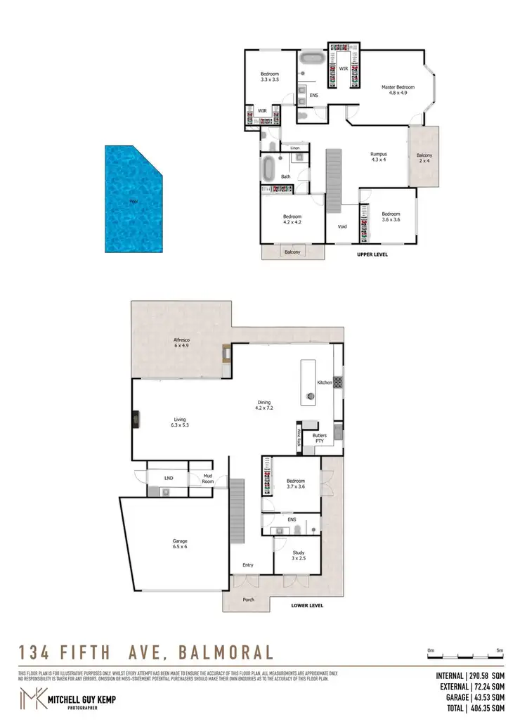 Floorplan of Homely house listing, 134 Fifth Avenue, Balmoral QLD 4171