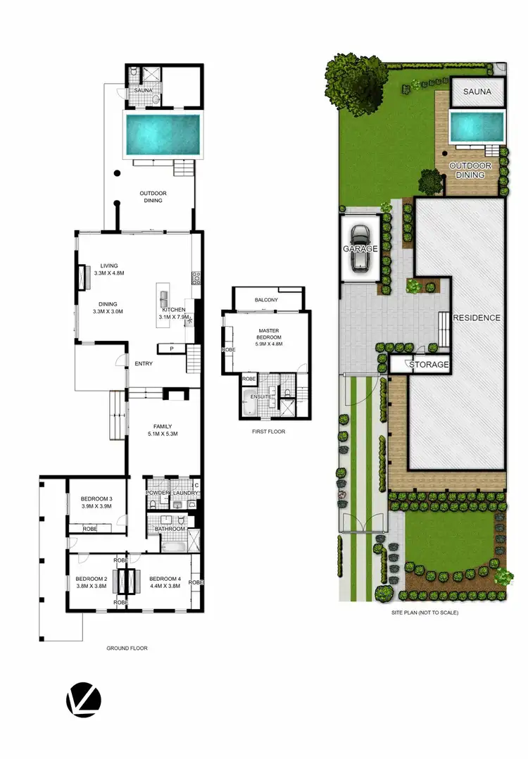 Floorplan of Homely house listing, 26 Jenner Street, Little Bay NSW 2036