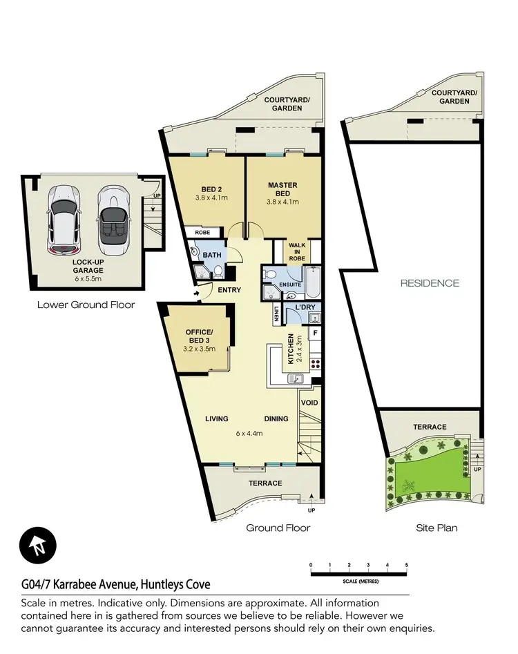 Floorplan of Homely apartment listing, G04/7 Karrabee Avenue, Huntleys Cove NSW 2111