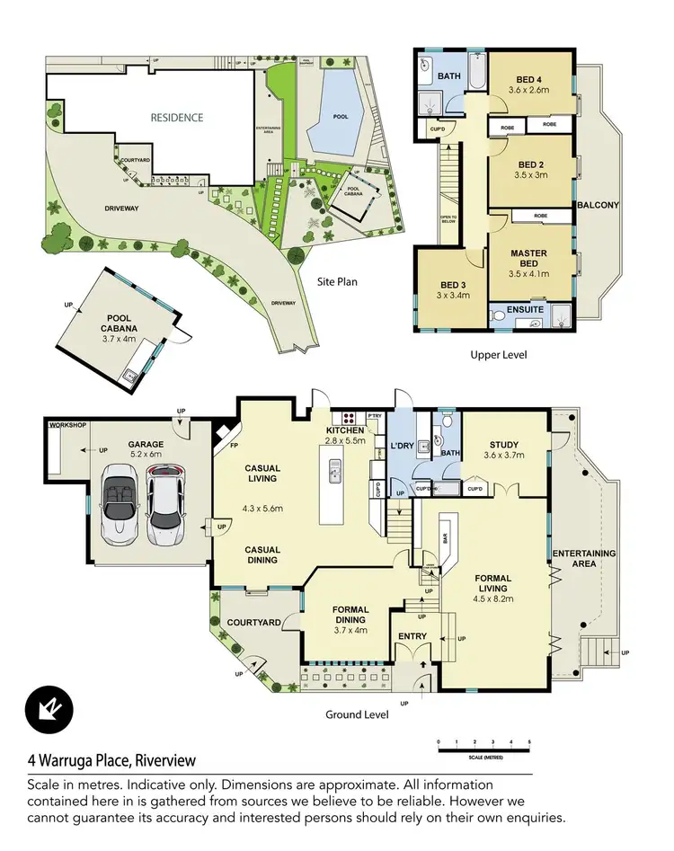 Floorplan of Homely house listing, 4 Warruga Place, Riverview NSW 2066