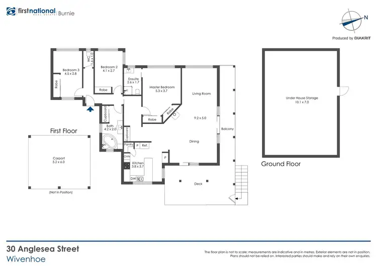 Floorplan of Homely house listing, 30 Anglesea Street, Wivenhoe TAS 7320