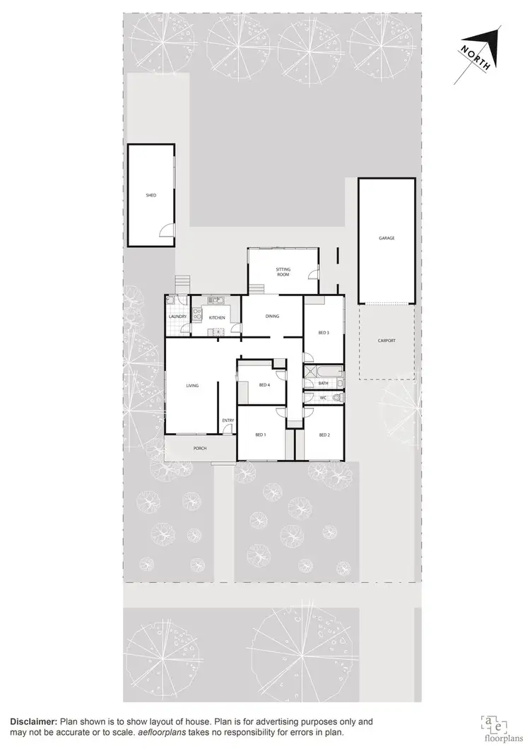 Floorplan of Homely house listing, 250 Goyder Street, Narrabundah ACT 2604
