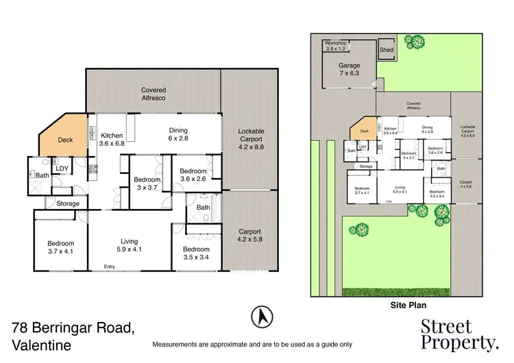 Floorplan of Homely house listing, 78 Berringar Road, Valentine NSW 2280