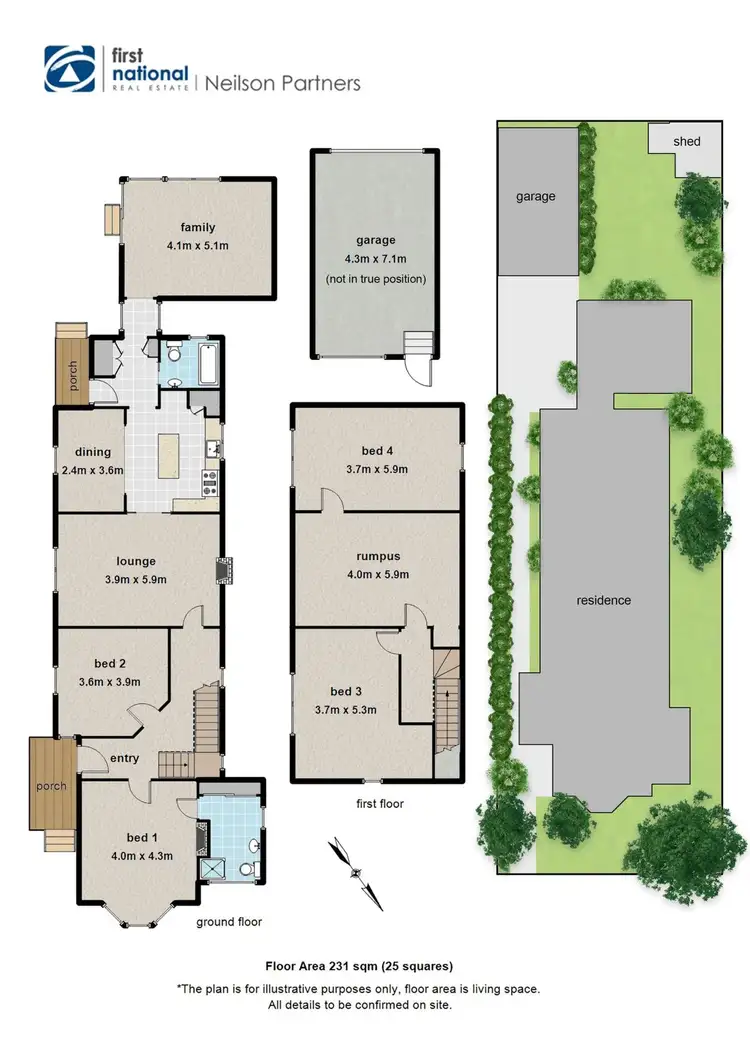 Floorplan of Homely house listing, 18 Craig Street, Warragul VIC 3820