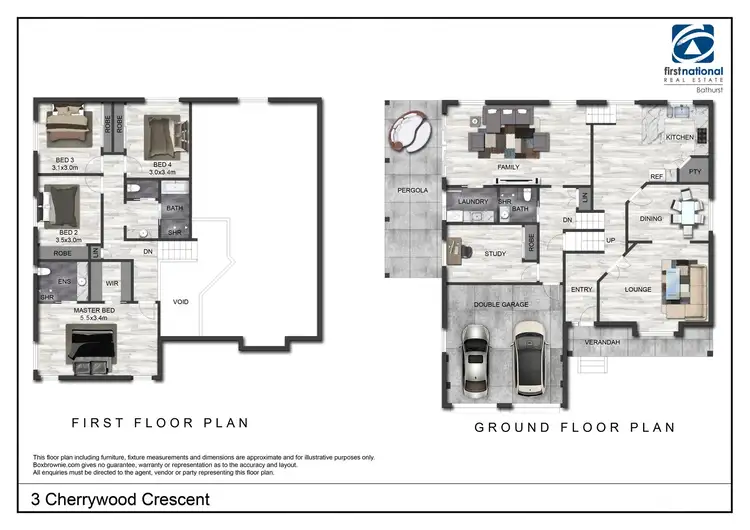 Floorplan of Homely house listing, 3 Cherrywood Crescent, Llanarth NSW 2795